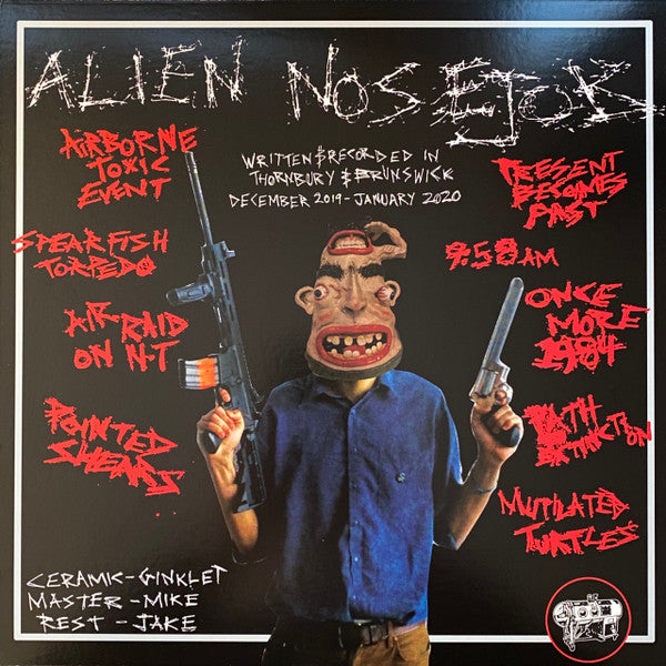 Alien Nose Job : Once Again The Present Becomes The Past (LP, RP, Tra)