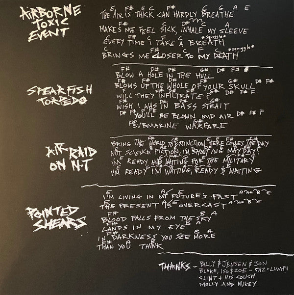 Alien Nose Job : Once Again The Present Becomes The Past (LP, RP, Tra)