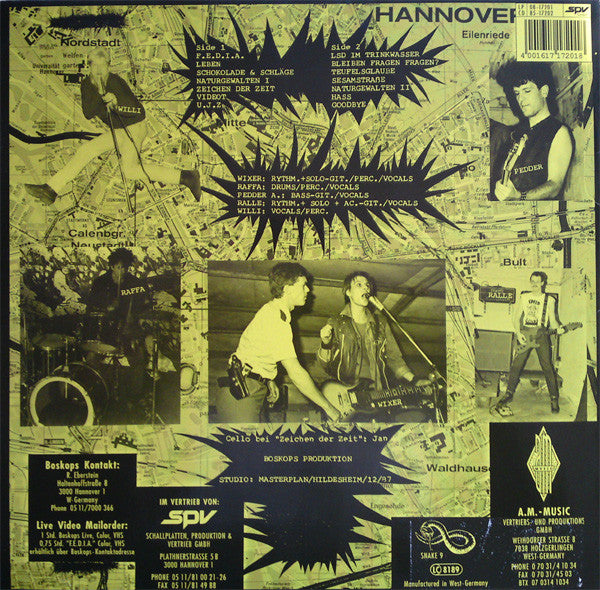 Boskops : F.E.D.I.A. (LP, Album, RE)