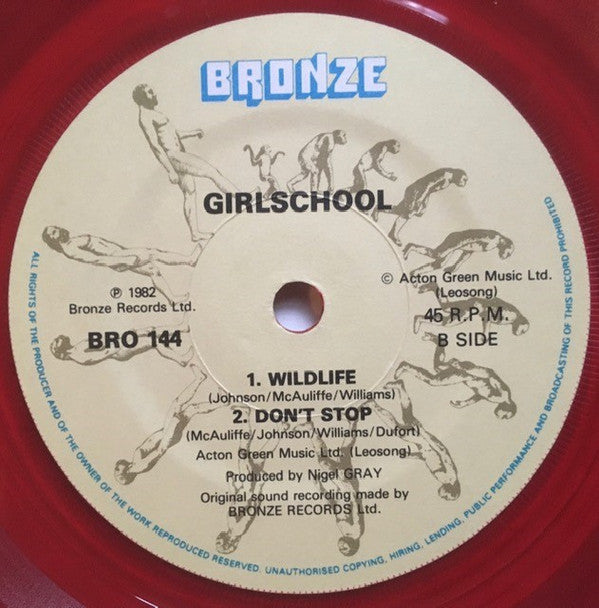 Girlschool : Wildlife EP (7",45 RPM,EP)