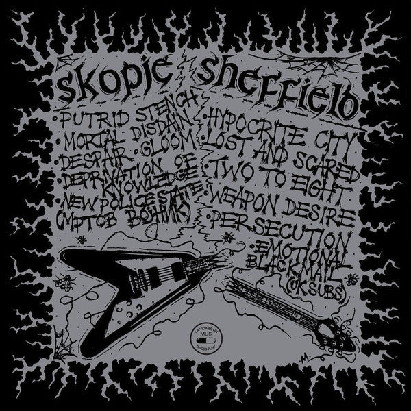 Nervous SS / Rat Cage : Skopje Vs Sheffield  (LP)