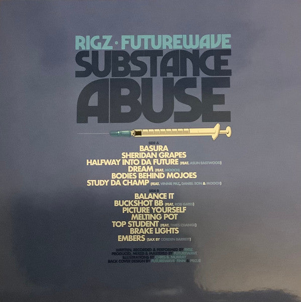Rigz (2) & Futurewave (2) : Substance Abuse (LP, Ltd, NEO)
