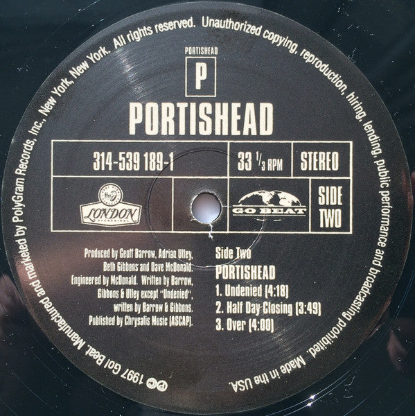 Portishead : Portishead (LP,Album,Reissue,Stereo)