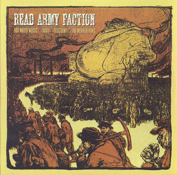 Various : Read Army Faction (7",Limited Edition,33 ⅓ RPM,Compilation)