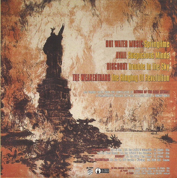 Various : Read Army Faction (7",Limited Edition,33 ⅓ RPM,Compilation)