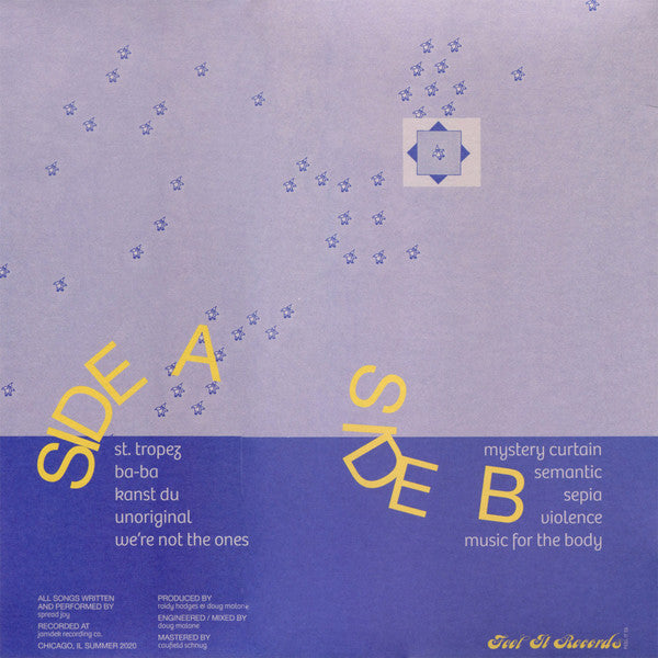 Spread Joy : Spread Joy (12", Album, Ltd, Yel)