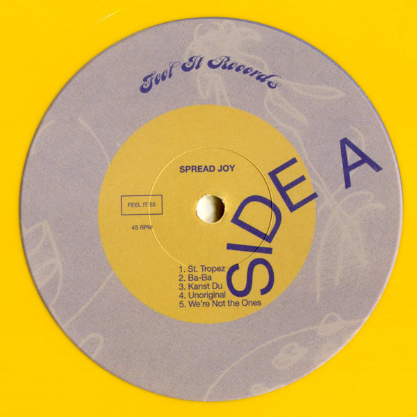 Spread Joy : Spread Joy (12", Album, Ltd, Yel)