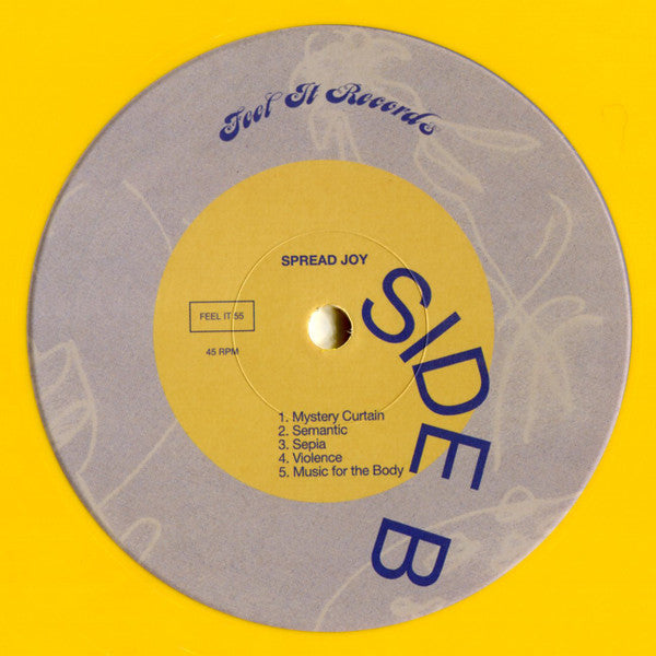 Spread Joy : Spread Joy (12", Album, Ltd, Yel)