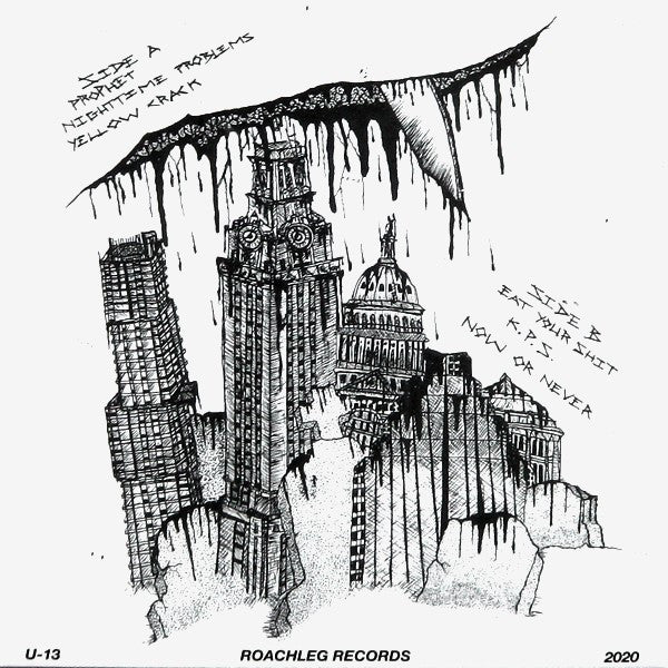 Violent Christians : New Blood For A Dead City - 6 Song EP (7",45 RPM,EP)