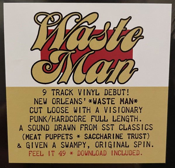 Waste Man : One Day It'll All Be You (LP,45 RPM,Album)