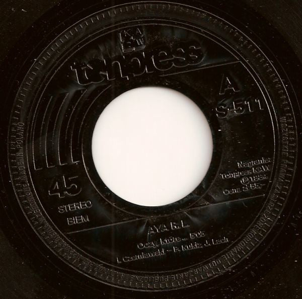 Aya RL : Oczy, Które... / Księżycowy Krok (7",45 RPM,Single,Stereo)