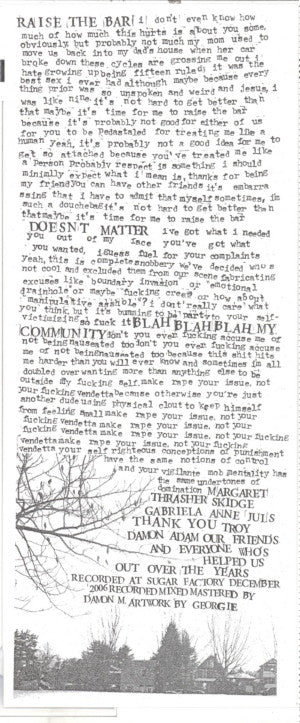 Margaret Thrasher : Does It Matter? (7", EP)