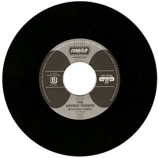 The Moorat Fingers : (I Wanna Be Your) Razorblade (7", Single)