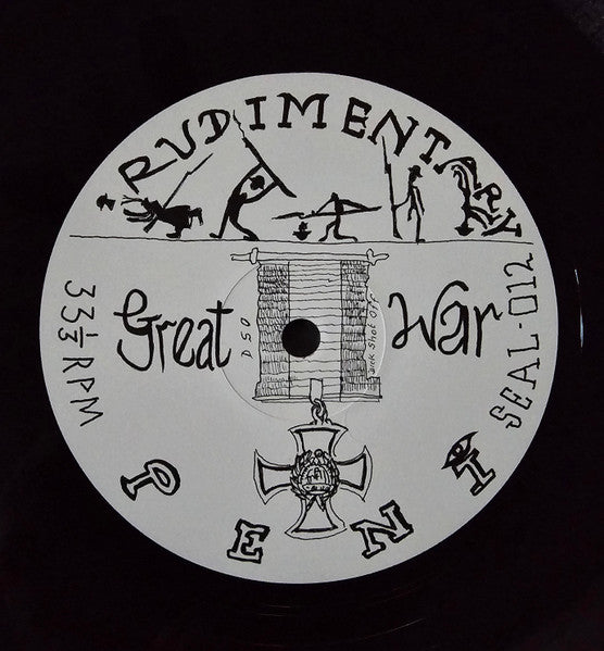Rudimentary Peni : Great War (LP,Mini-Album)
