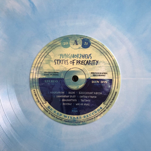Yungmorpheus : States Of Precarity (LP, Album, Ltd, Num, Blu)