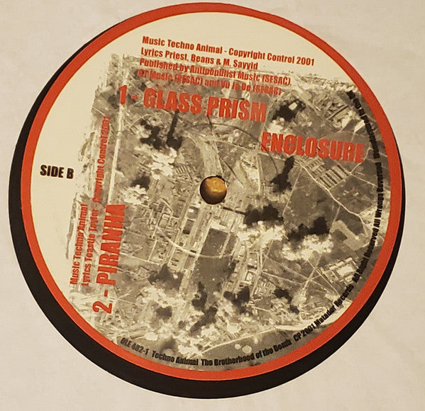 Techno Animal : The Brotherhood Of The Bomb (12",Album,33 ⅓ RPM)