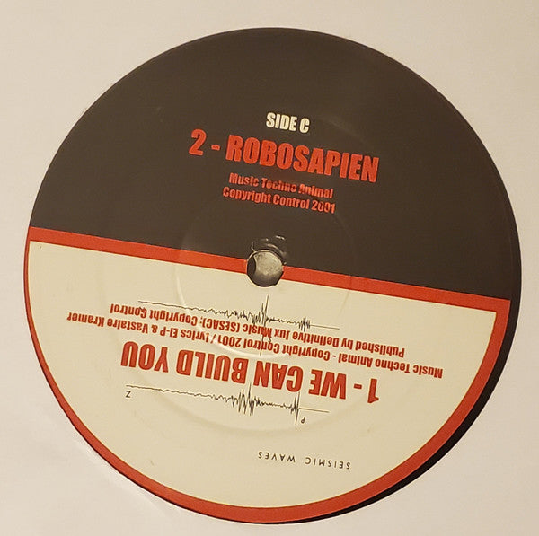 Techno Animal : The Brotherhood Of The Bomb (12",Album,33 ⅓ RPM)