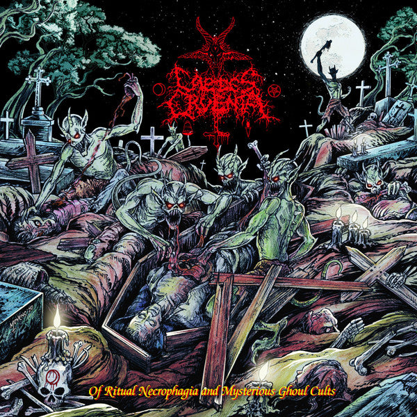 Caedes Cruenta : Of Ritual Necrophagia And Mysterious Ghoul Cults (2xLP, Album, Ltd, Blu)