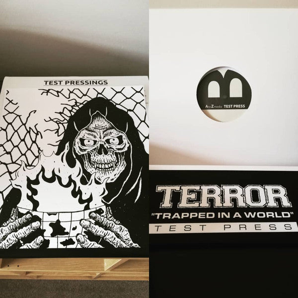 Terror (3) : Trapped In A World (12",45 RPM,Album,Test Pressing)