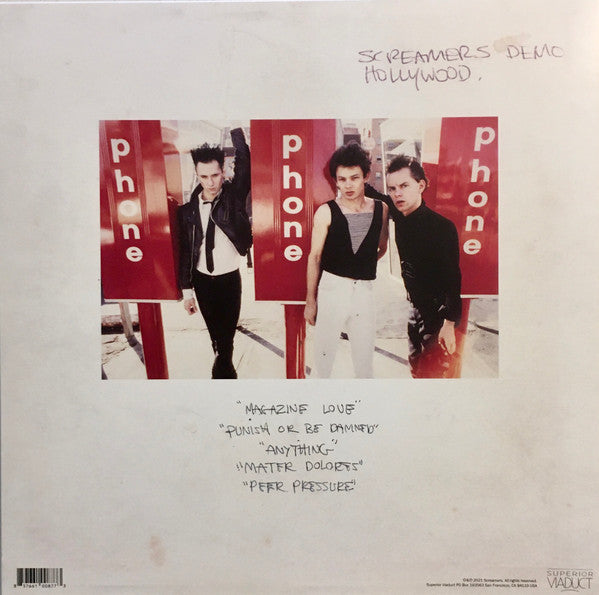 Screamers : Demo Hollywood 1977 (12",45 RPM,EP)