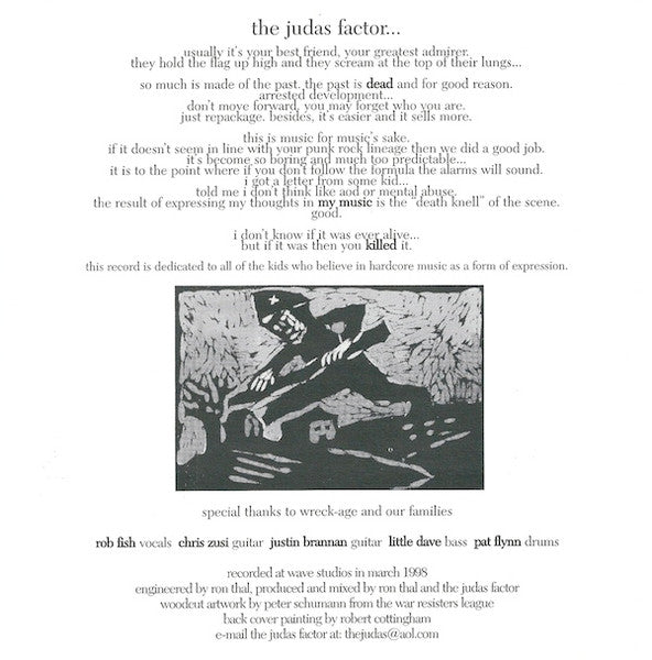 Judas Factor, The : The Judas Factor (7",EP)