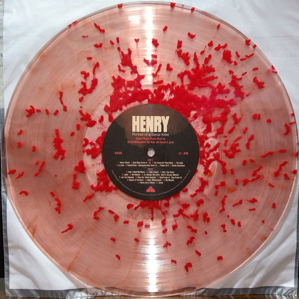 Robert McNaughton, Ken Hale (2), Steven A. Jones : Henry: Portrait Of A Serial Killer (Original Motion Picture Music) (LP,Deluxe Edition,Reissue,Remastered)