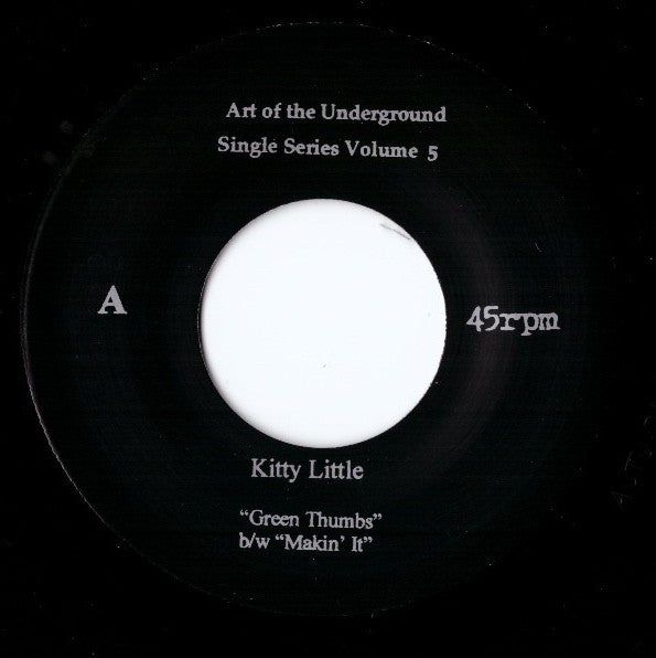Kitty Little : Art Of The Underground Single Series Volume: 5 (7", Single, Num, Yel)