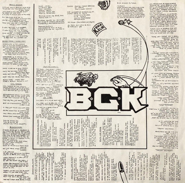 B.G.K. : Nothing Can Go Wrogn! (LP,Album)