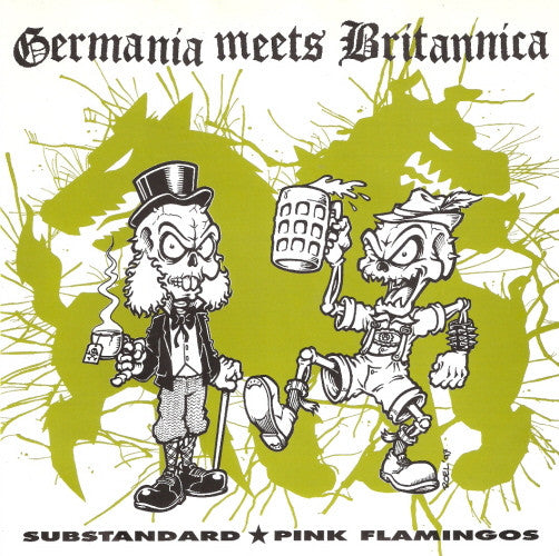 Substandard (2) / Pink Flamingos : Germania Meets Britannica (7", EP)