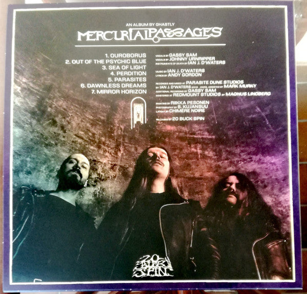 Ghastly (4) : Mercurial Passages (LP,Album,Limited Edition)