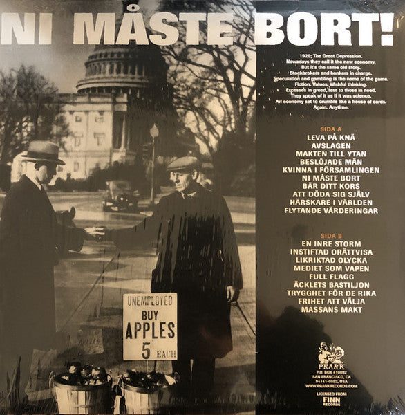Totalitär : Ni Måste Bort! (LP,Album,Reissue,Remastered)