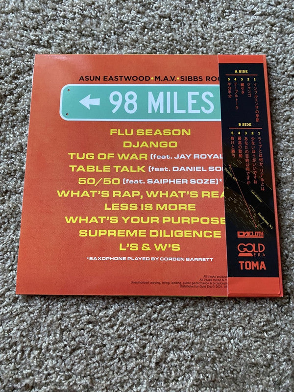 Asun Eastwood, Maverick Montana : 98 Miles (LP, Album, Ltd, Spr)