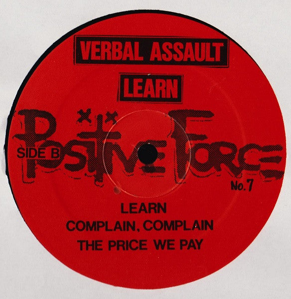 Verbal Assault : Learn (12",33 ⅓ RPM,EP)