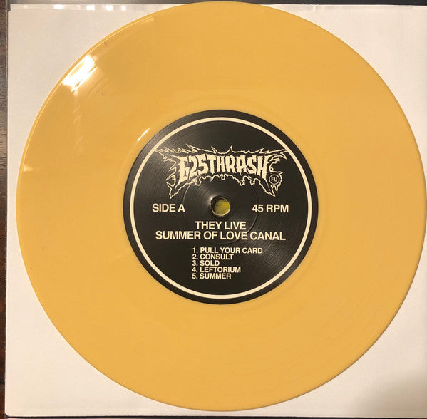 They Live (2) : Summer of Love Canal (7", EP, Ltd, Gol)