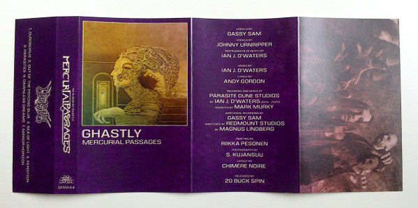 Ghastly (4) : Mercurial Passages (Cass, Album)