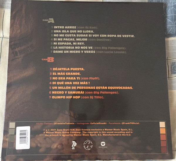 Frank T : Arroz (LP, Album, Ltd + CD, Album)