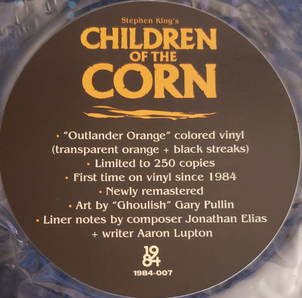 Jonathan Elias : Stephen King's Children Of The Corn (LP,Album,Limited Edition,Reissue,Remastered)