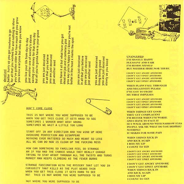 Dead End Kids (2) : Punk In Public (7")