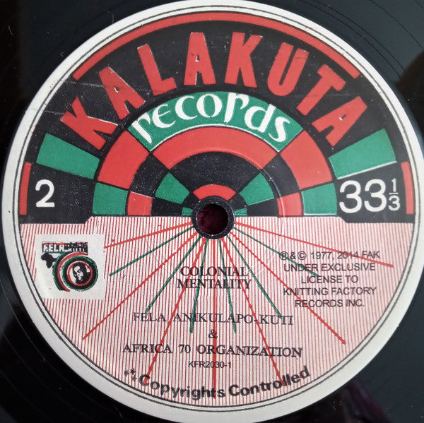 Fela Kuti And Africa 70 : Sorrow Tears And Blood (LP,Album,Reissue)