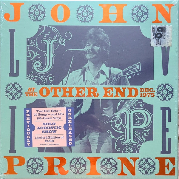 John Prine : Live At The Other End Dec. 1975 (LP)