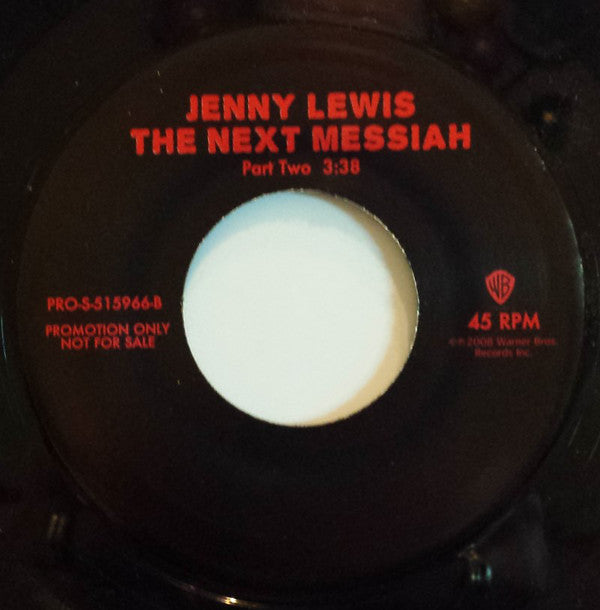 Jenny Lewis : The Next Messiah (7", Single, Promo)