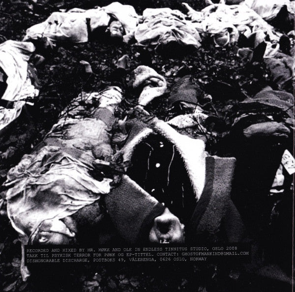 Dishonorable Discharge : Uskyldige Mennesker Sulter Og Lider E.P. (7", EP)