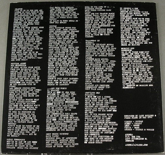 Asebia : Face Of Civilization (12")