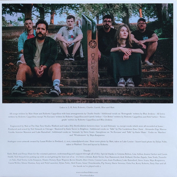 Lakes (9) : Start Again (LP, Album, Yel)