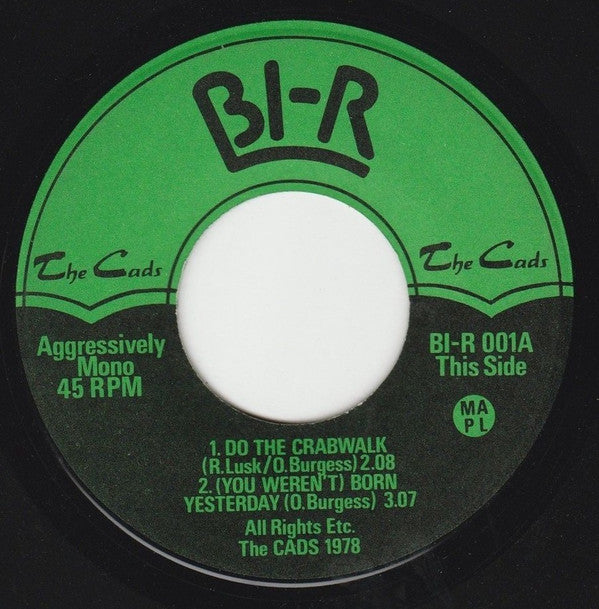 Cads (3), The : Do The Crabwalk (7",EP)