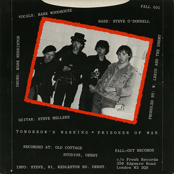 Enemy (4), The : Fallen Hero (7",45 RPM,Single)