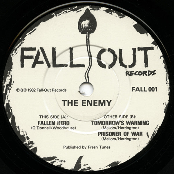 Enemy (4), The : Fallen Hero (7",45 RPM,Single)