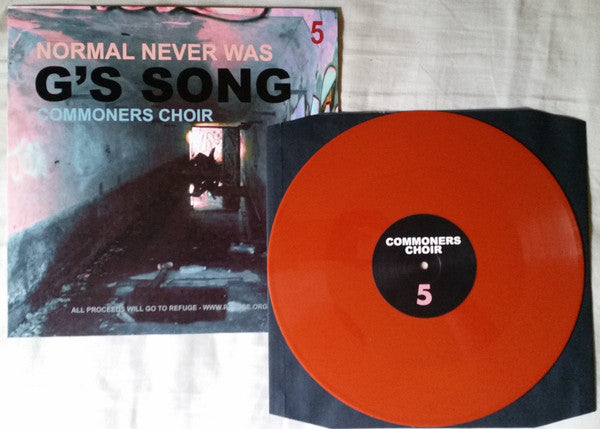Crass : Normal Never Was V (12", Single, Ltd, Dar)