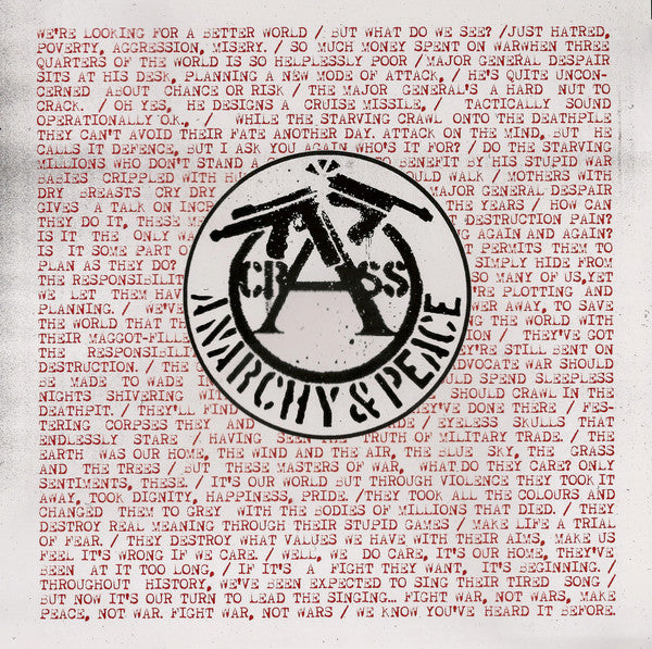 Crass : Demo 1978  + Peel Sessions 1979 (LP,Album,Compilation)