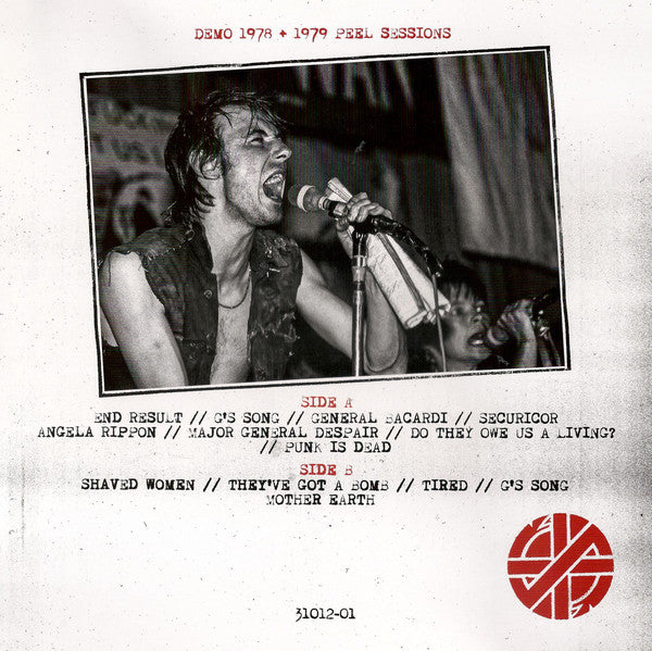Crass : Demo 1978  + Peel Sessions 1979 (LP,Album,Compilation)